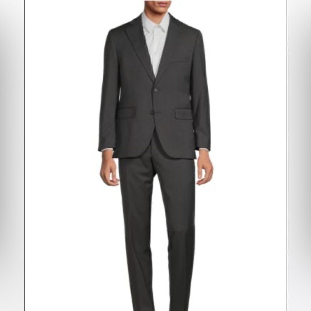 ALTON LANE Tailored Fit Suit Gray Size 40R NWOT